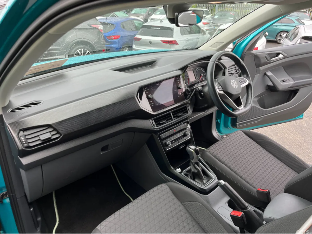 Volkswagen T-Cross SUV, Petrol, 2021, Green