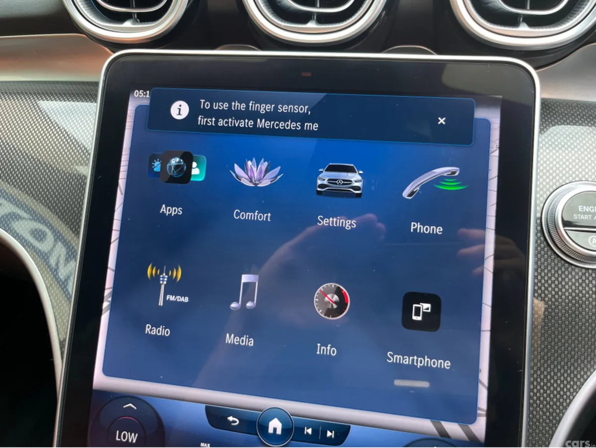 Mercedes-Benz C-Class Estate, Diesel Hybrid, 2022, Grey