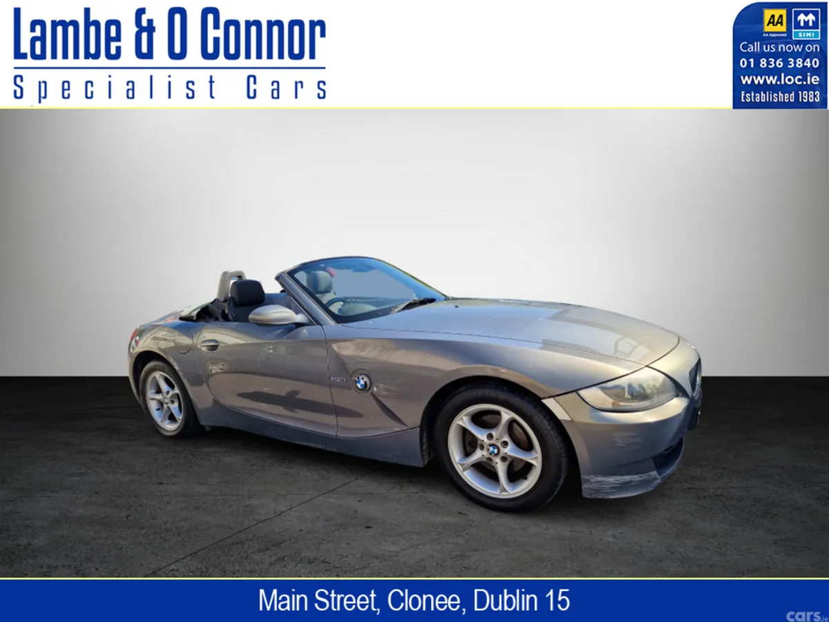 BMW Z4 Convertible, Petrol, 2007, Grey