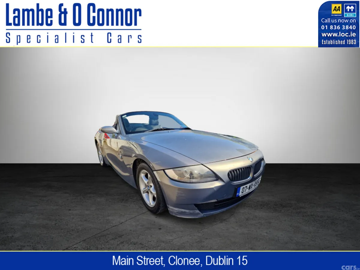BMW Z4 Convertible, Petrol, 2007, Grey