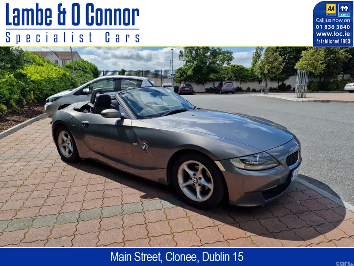 BMW Z4 Convertible, Petrol, 2007, Grey