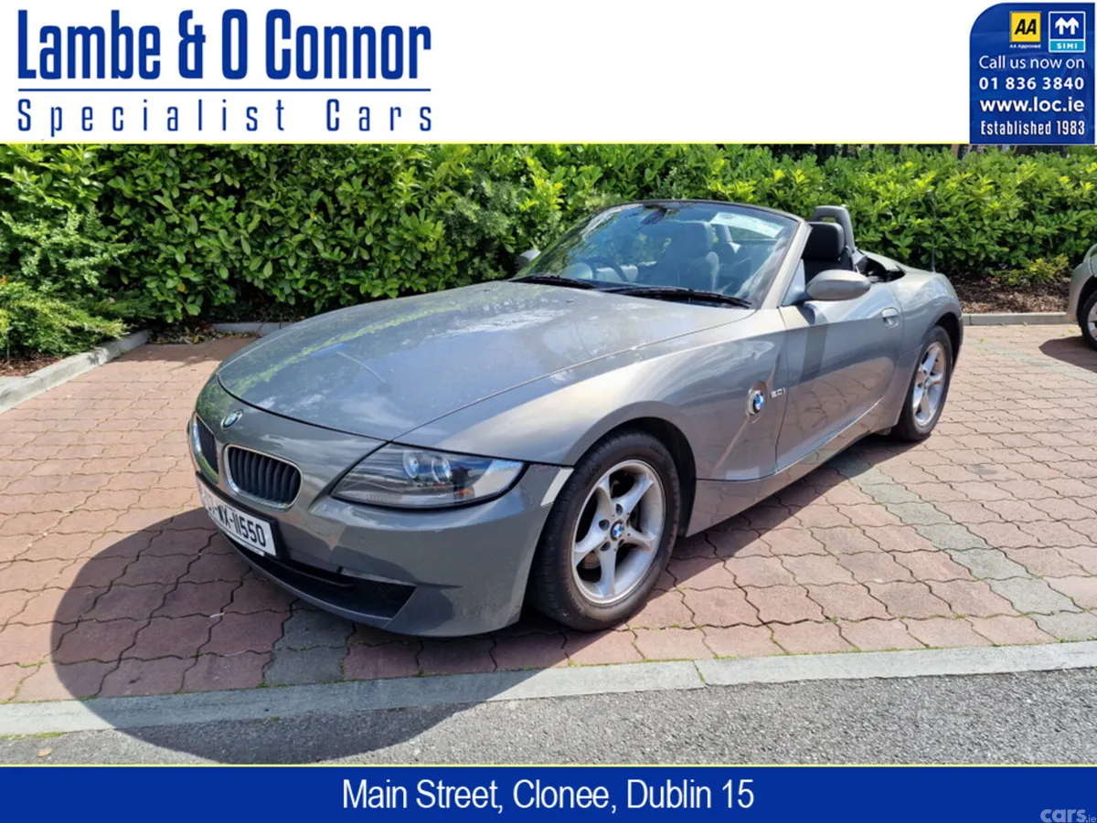 BMW Z4 Convertible, Petrol, 2007, Grey