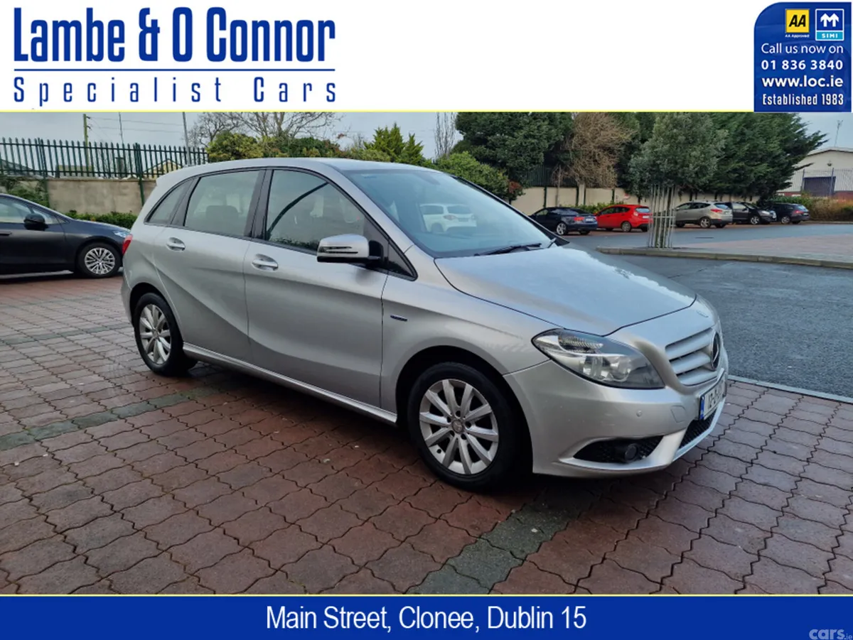 Mercedes-Benz B-Class Hatchback, Diesel, 2012, Silver