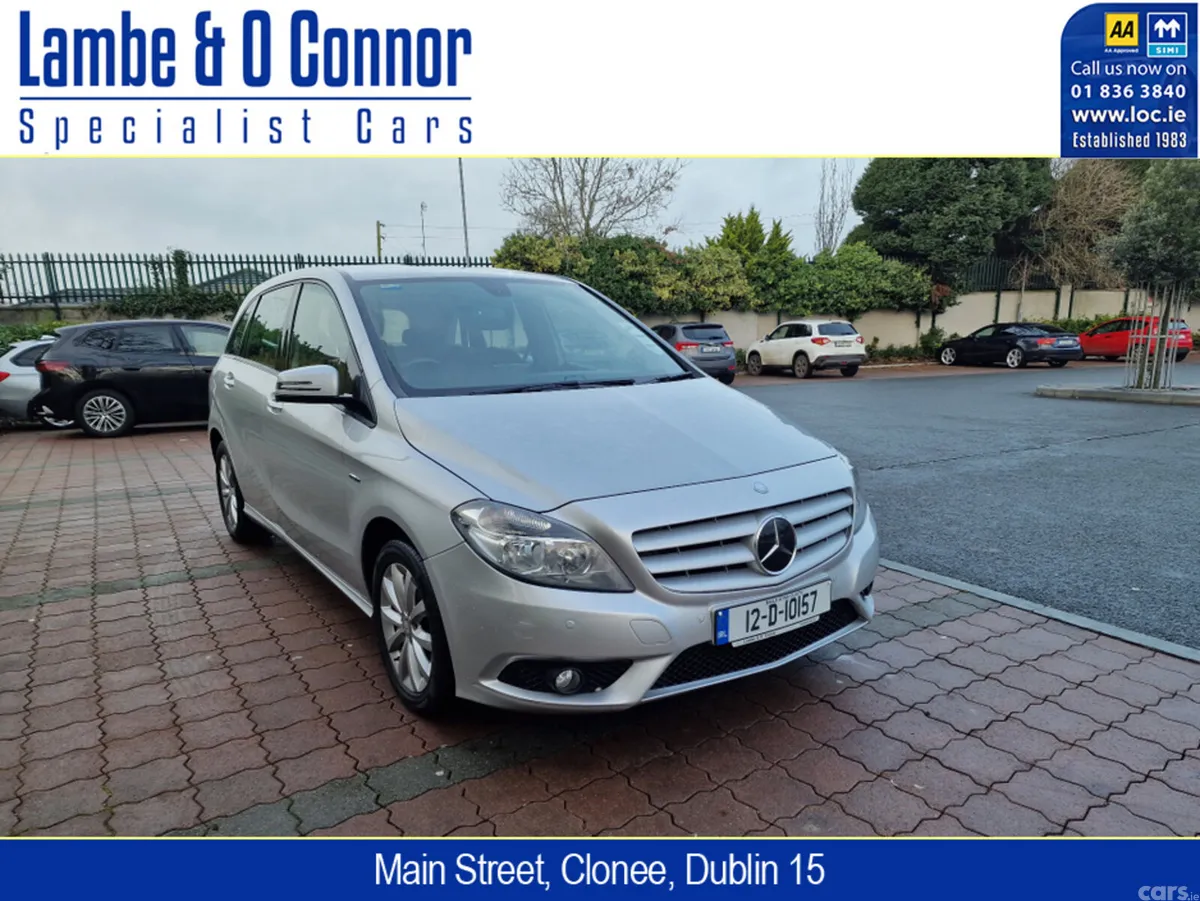 Mercedes-Benz B-Class Hatchback, Diesel, 2012, Silver