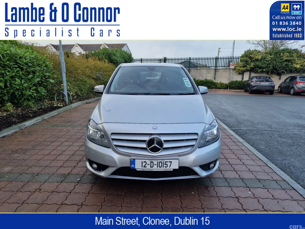 Mercedes-Benz B-Class Hatchback, Diesel, 2012, Silver