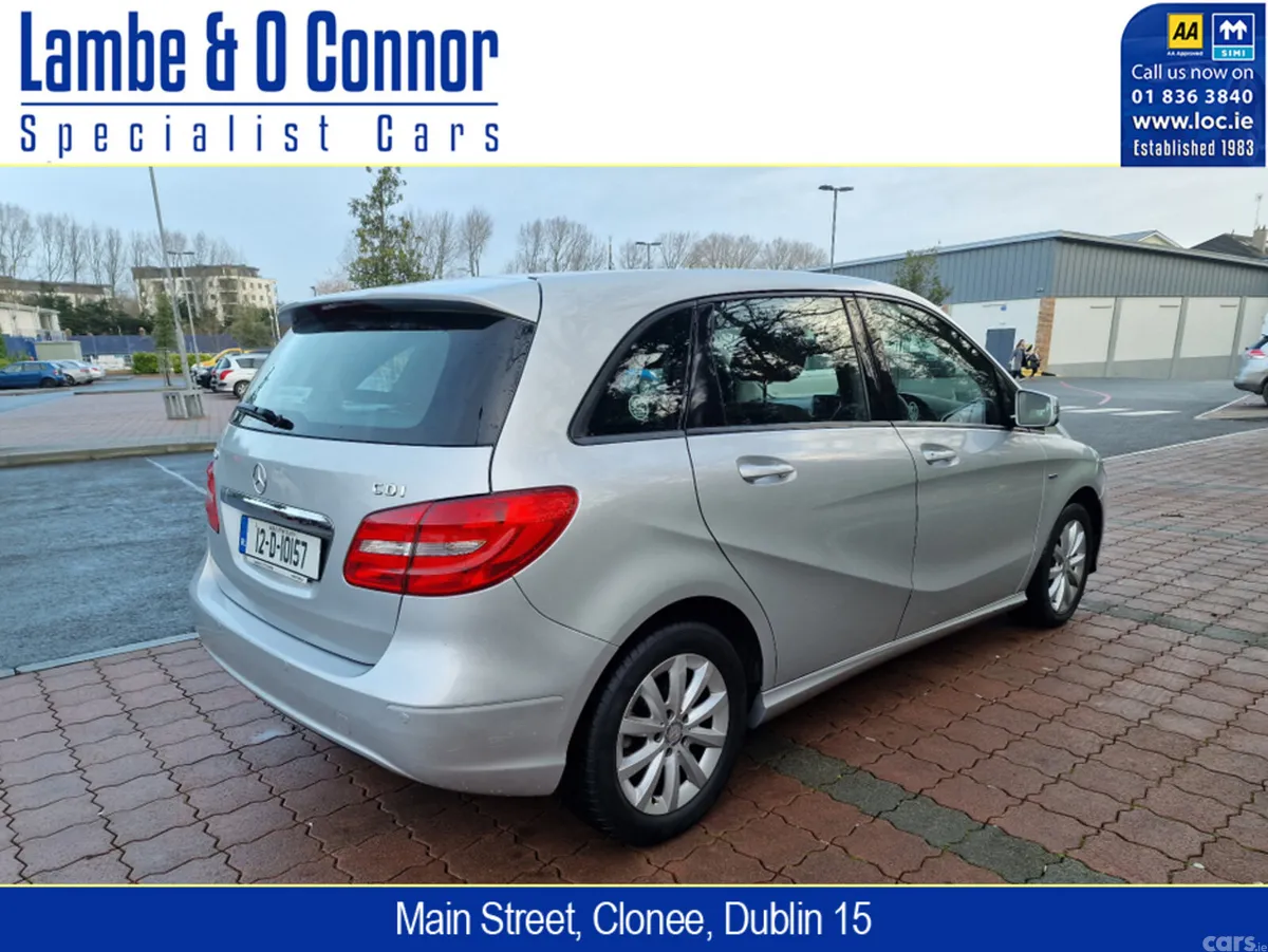 Mercedes-Benz B-Class Hatchback, Diesel, 2012, Silver