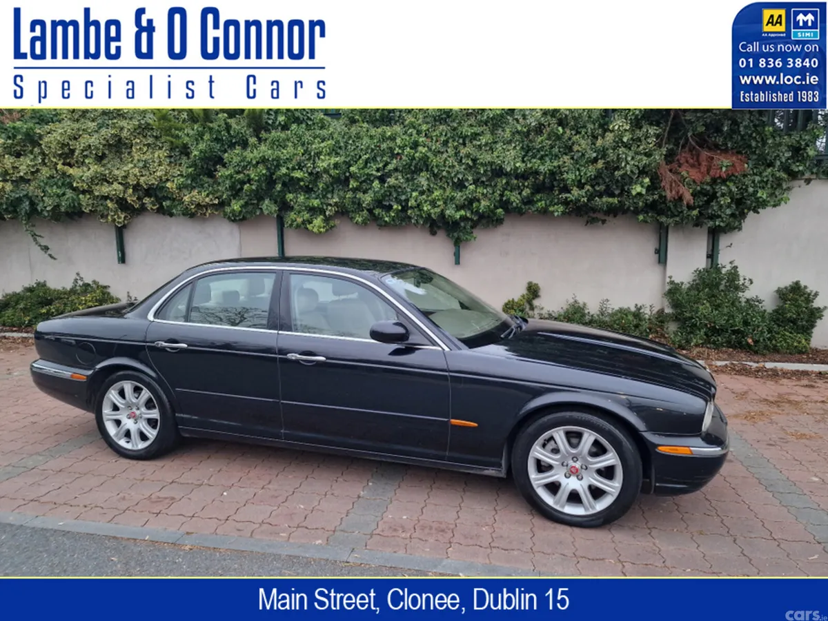 Jaguar XJ Saloon, Petrol, 2006, Black