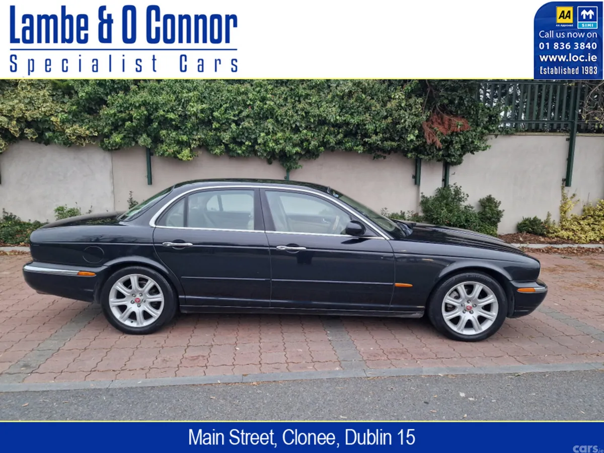 Jaguar XJ Saloon, Petrol, 2006, Black