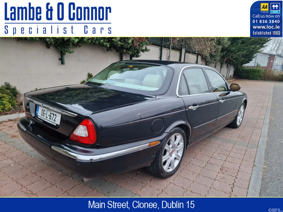 Jaguar XJ Saloon, Petrol, 2006, Black