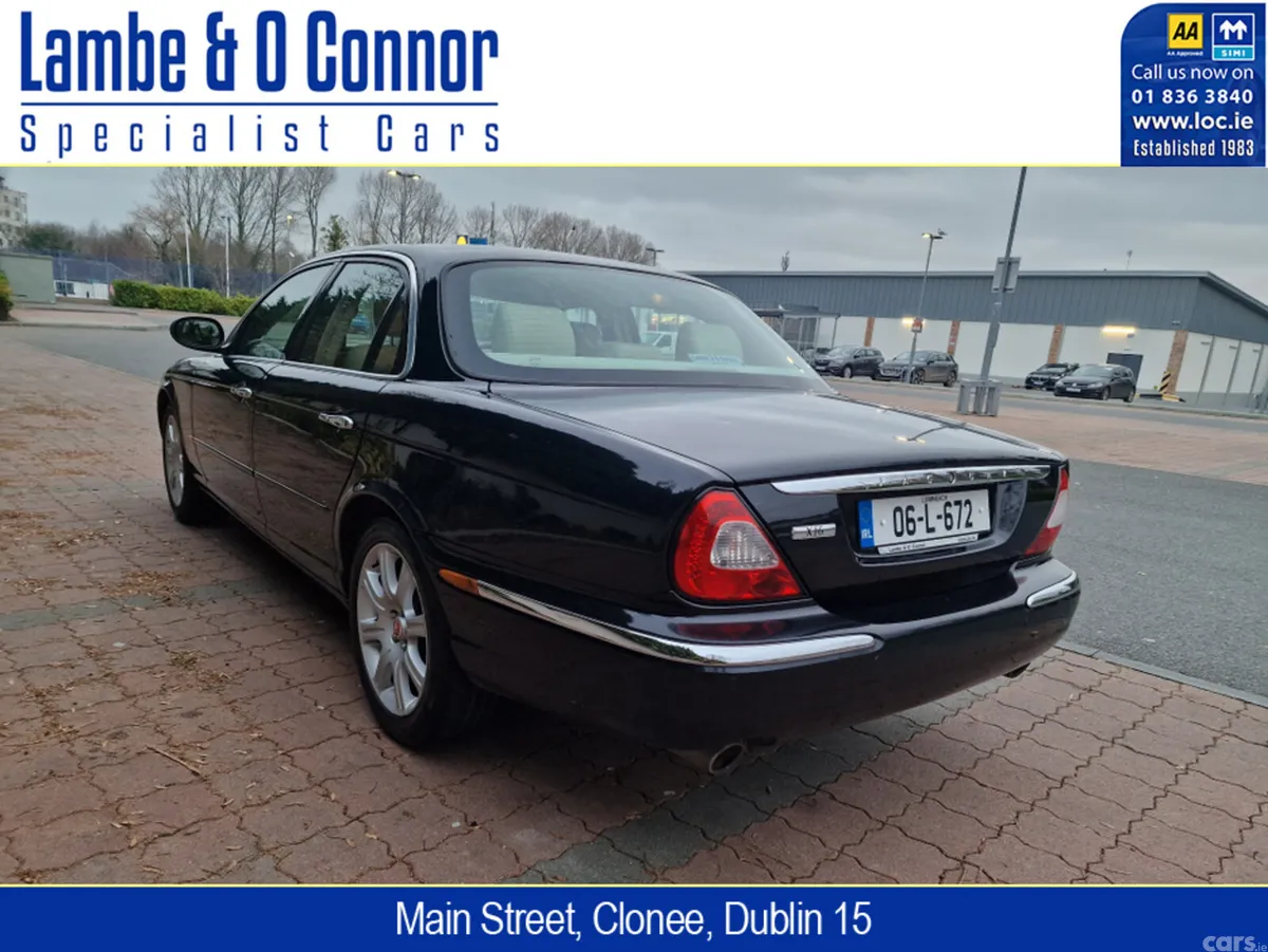 Jaguar XJ Saloon, Petrol, 2006, Black