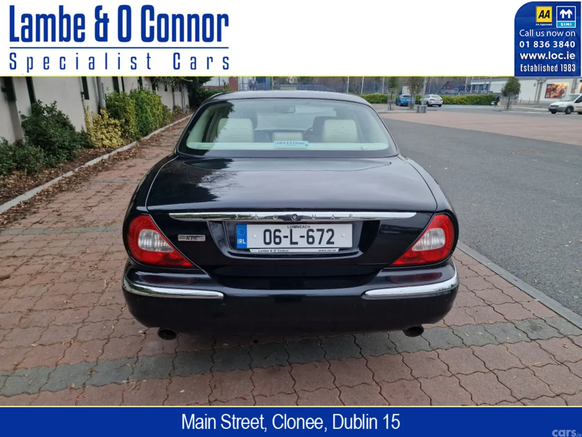 Jaguar XJ Saloon, Petrol, 2006, Black