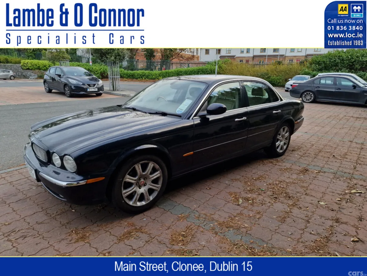 Jaguar XJ Saloon, Petrol, 2006, Black