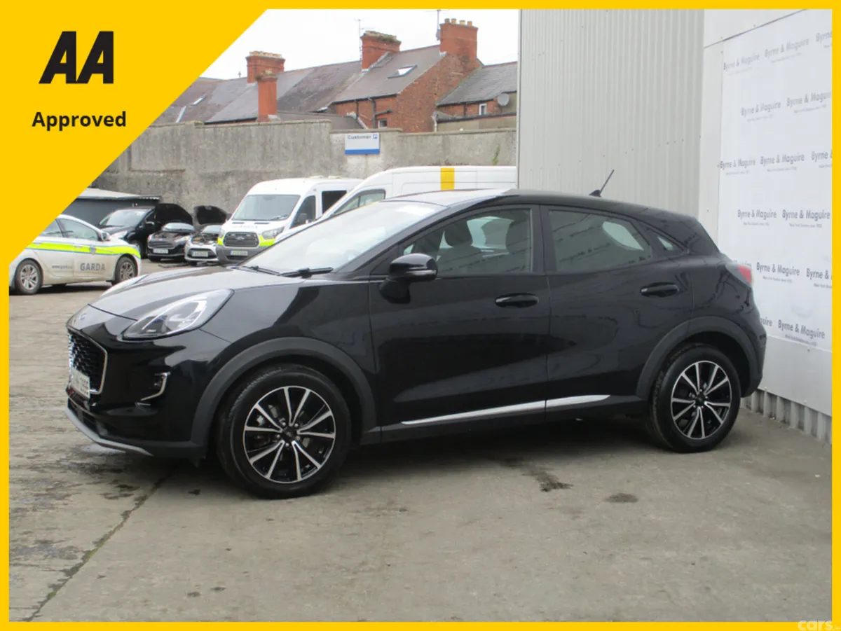 Ford Puma MPV, Petrol Hybrid, 2022, Black