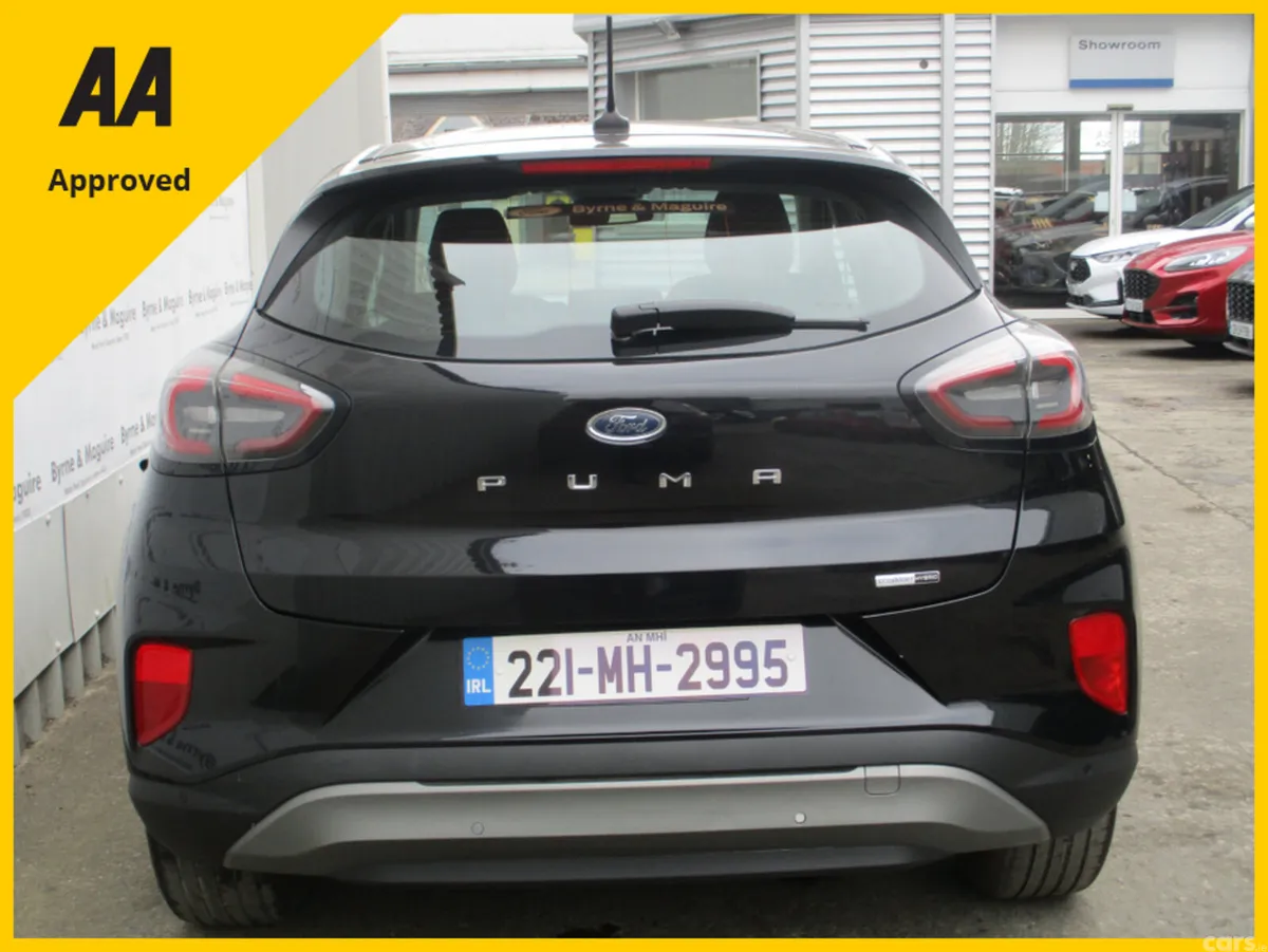 Ford Puma MPV, Petrol Hybrid, 2022, Black