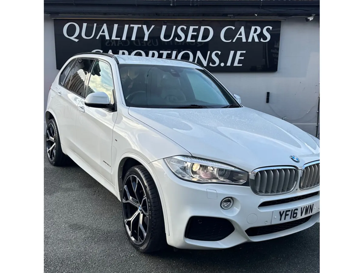 BMW X5 Estate, Diesel, 2016, White