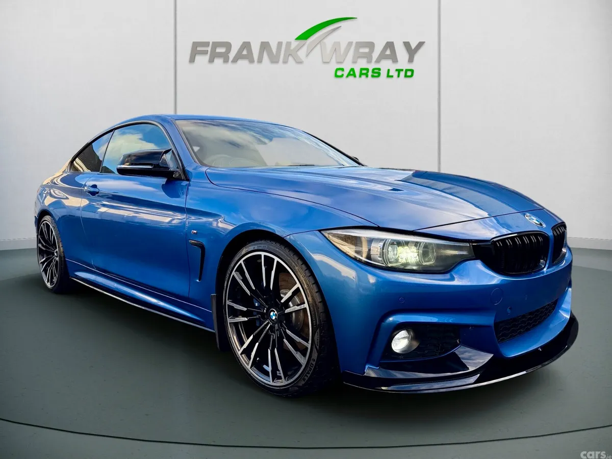BMW 4-Series Coupe, Diesel, 2017, Blue