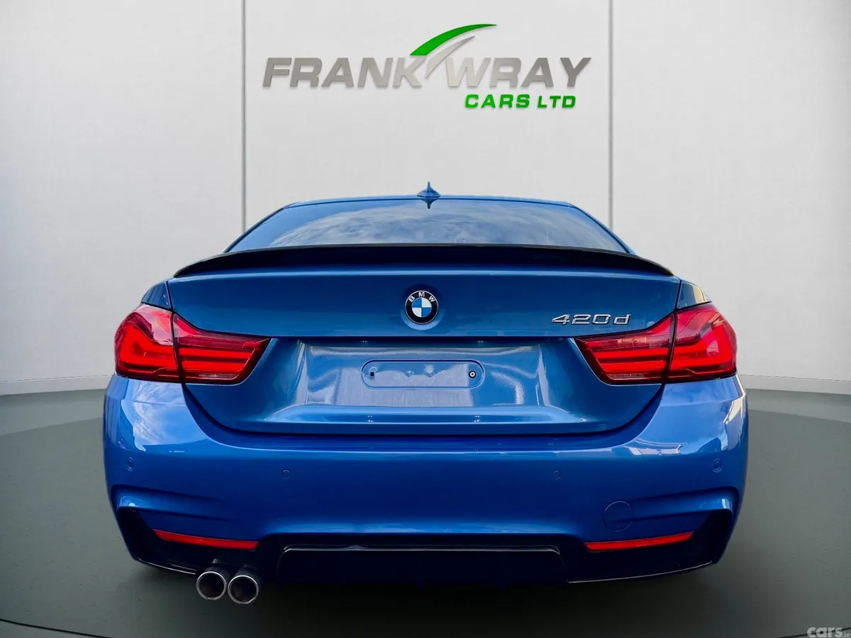 BMW 4-Series Coupe, Diesel, 2017, Blue
