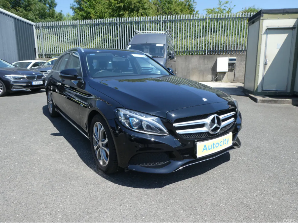 Mercedes-Benz C-Class Estate, Petrol Plug-in Hybrid, 2016, Black