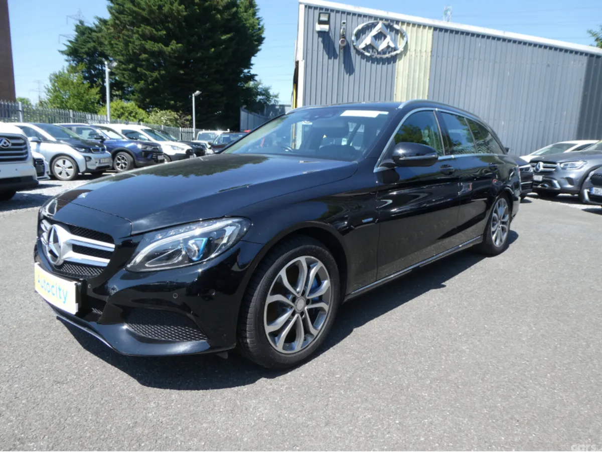 Mercedes-Benz C-Class Estate, Petrol Plug-in Hybrid, 2016, Black