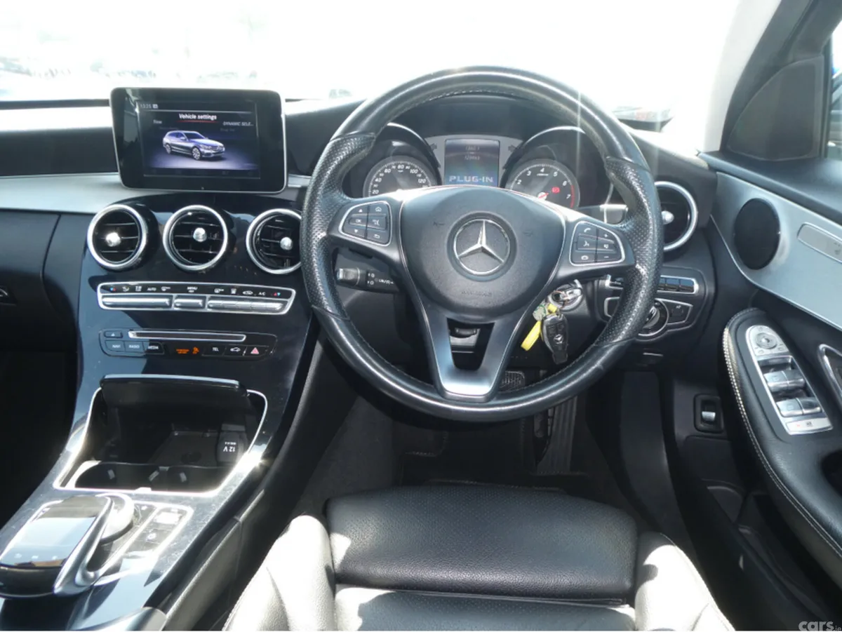 Mercedes-Benz C-Class Estate, Petrol Plug-in Hybrid, 2016, Black