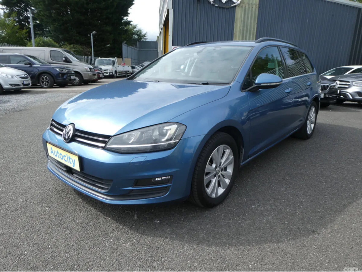 Volkswagen Golf Estate, Petrol, 2015, Blue