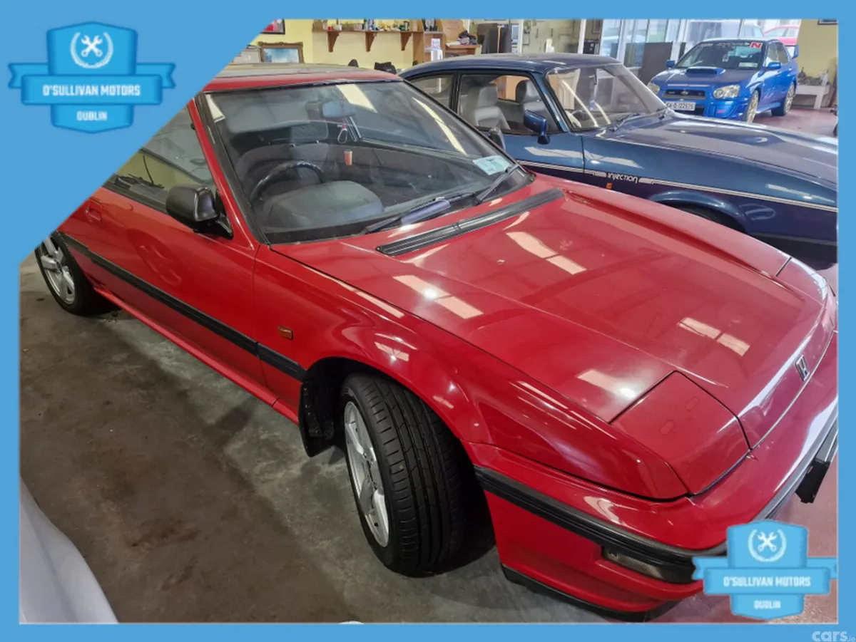 Honda Prelude Saloon, Petrol, 1989, Red