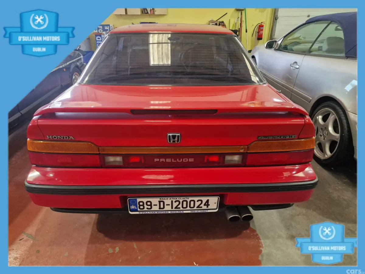 Honda Prelude Saloon, Petrol, 1989, Red