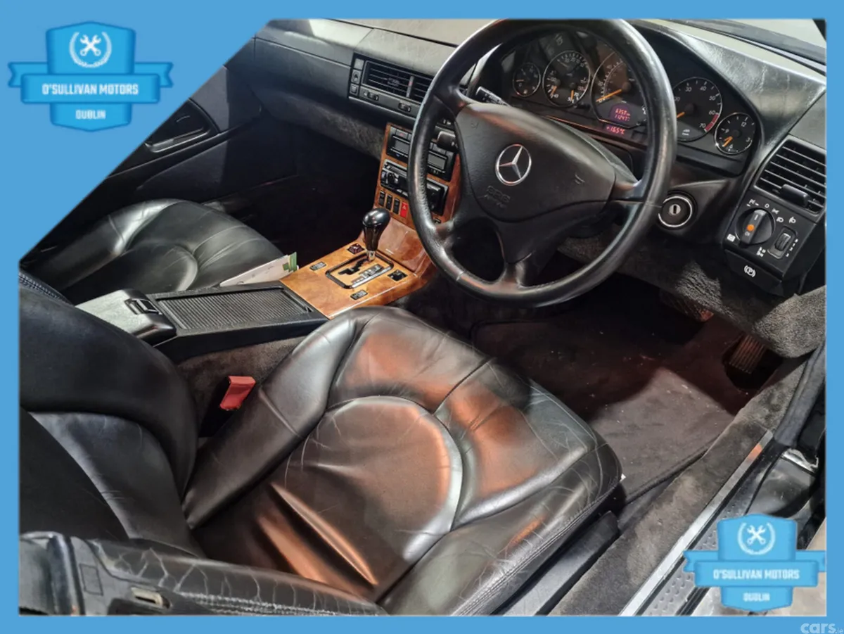 Mercedes-Benz SL-Class Convertible, Petrol, 1999, Black