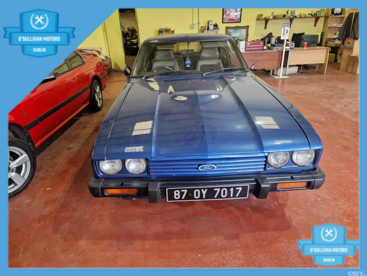 Ford Capri Hatchback, Petrol, 1987, Blue