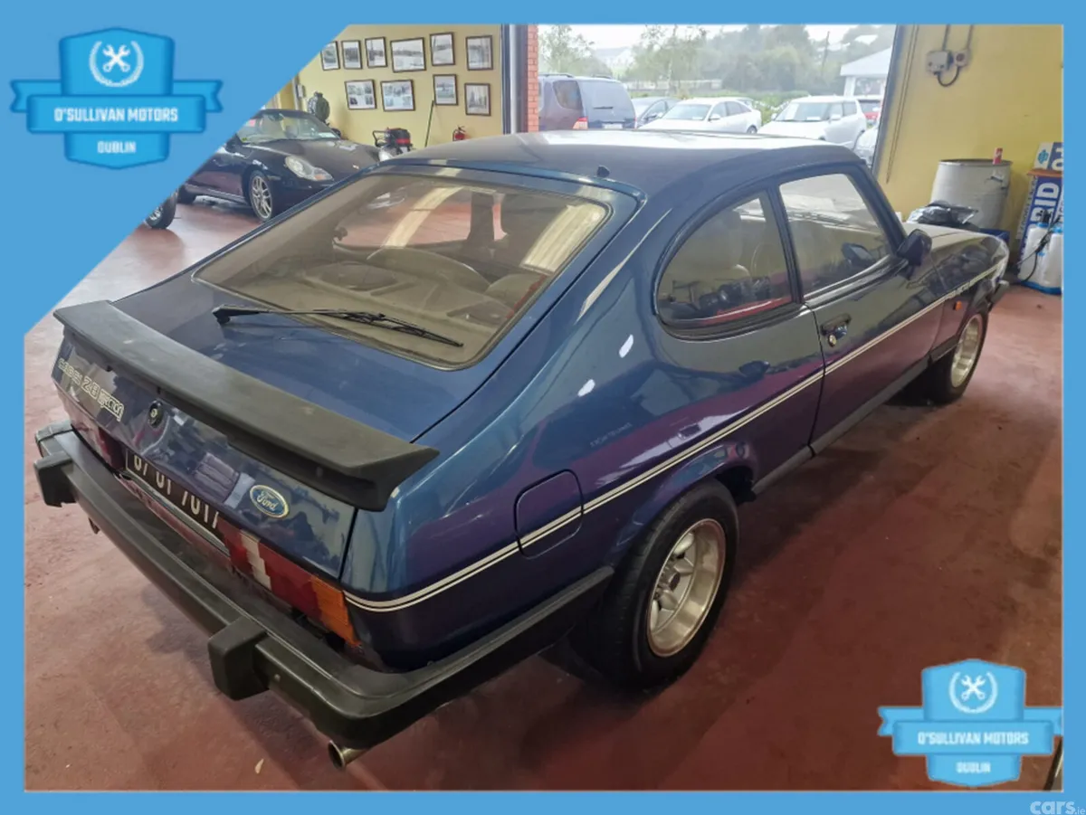 Ford Capri Hatchback, Petrol, 1987, Blue