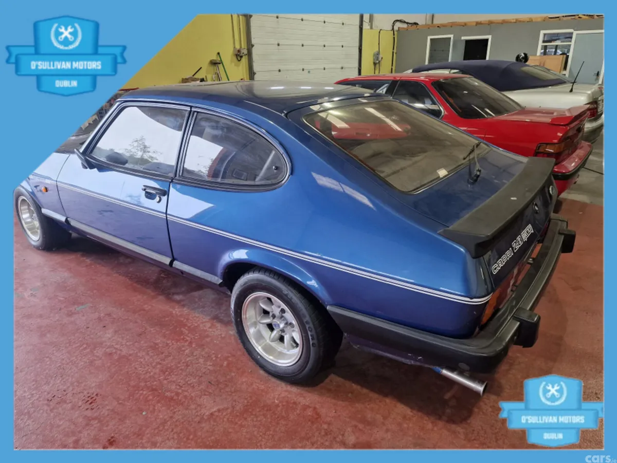 Ford Capri Hatchback, Petrol, 1987, Blue