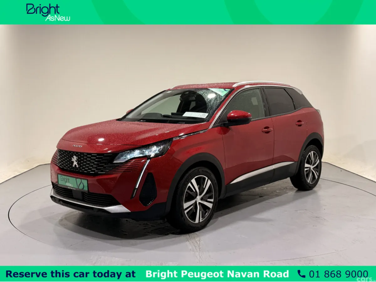 Peugeot 3008 MPV, Petrol, 2021, Red