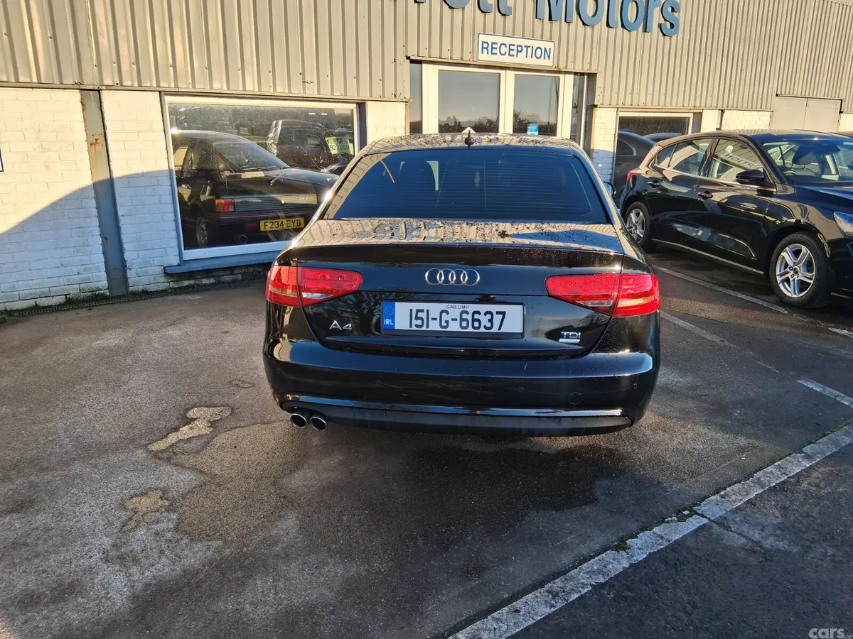 Audi A4 Saloon, Diesel, 2015, Black