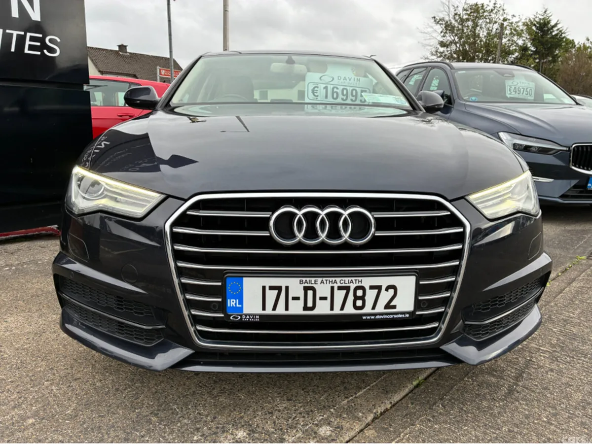 Audi A6 Saloon, Diesel, 2017, Blue
