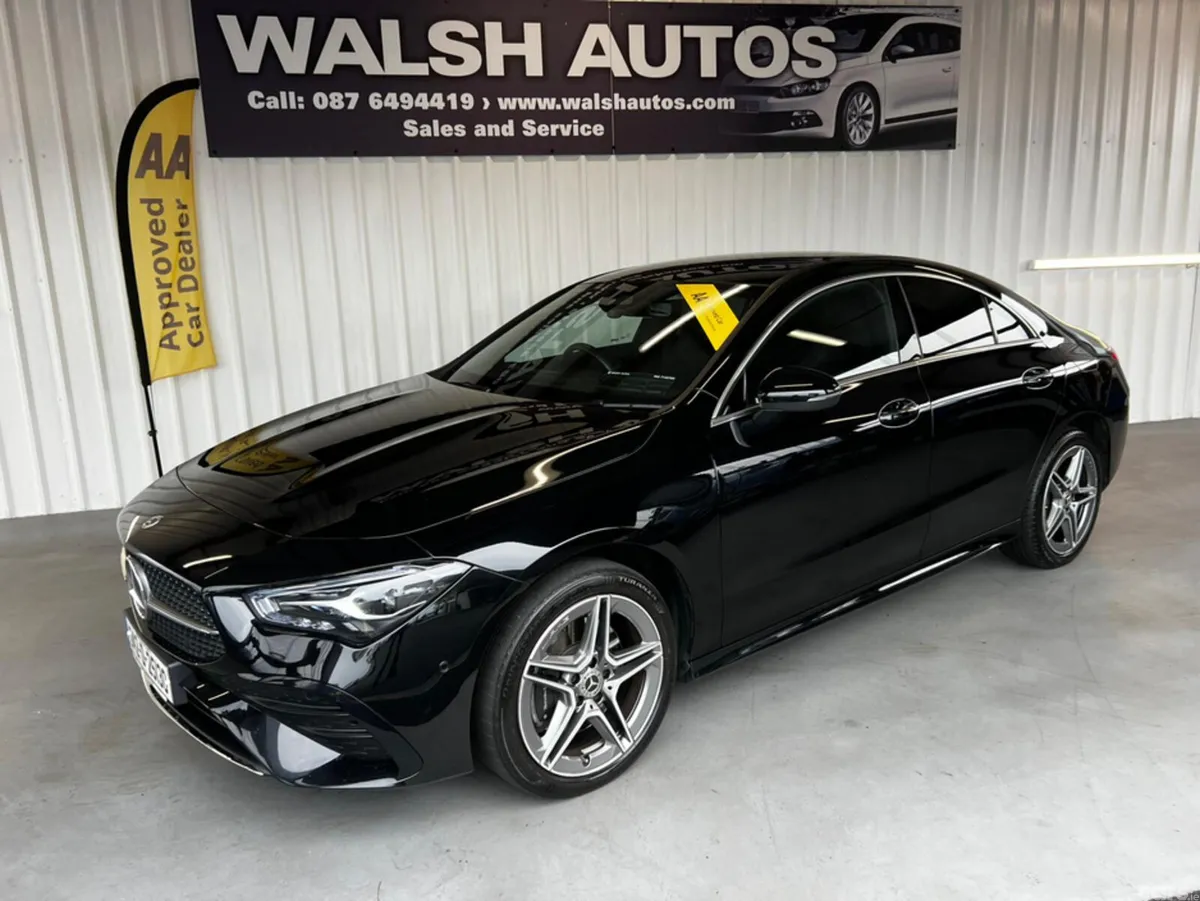 Mercedes-Benz CLA Coupe, Petrol Plug-in Hybrid, 2024, Black