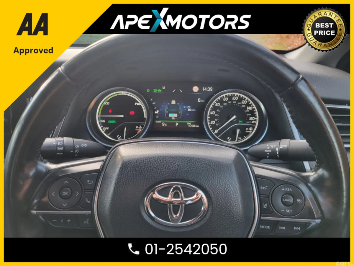 Toyota Camry Saloon, Petrol Hybrid, 2022, Silver
