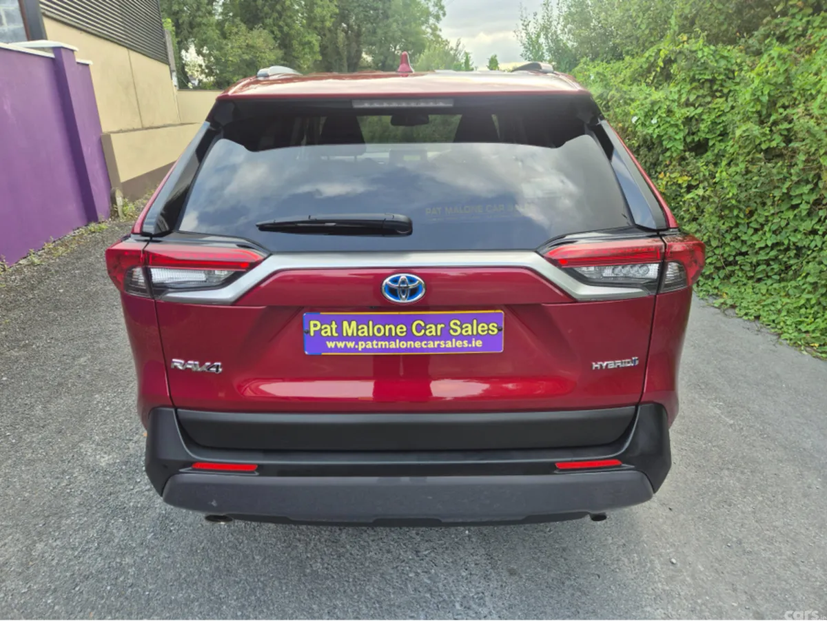 Toyota RAV4 Estate, Petrol Hybrid, 2021, Red