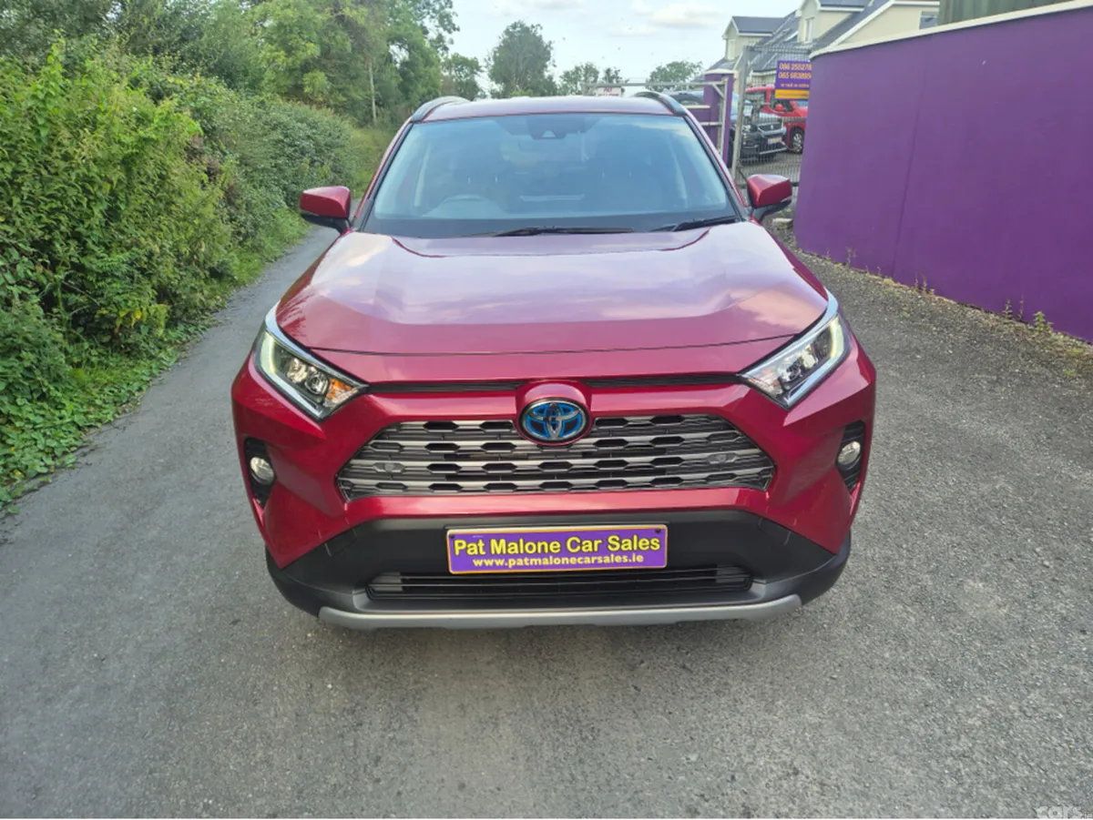Toyota RAV4 Estate, Petrol Hybrid, 2021, Red
