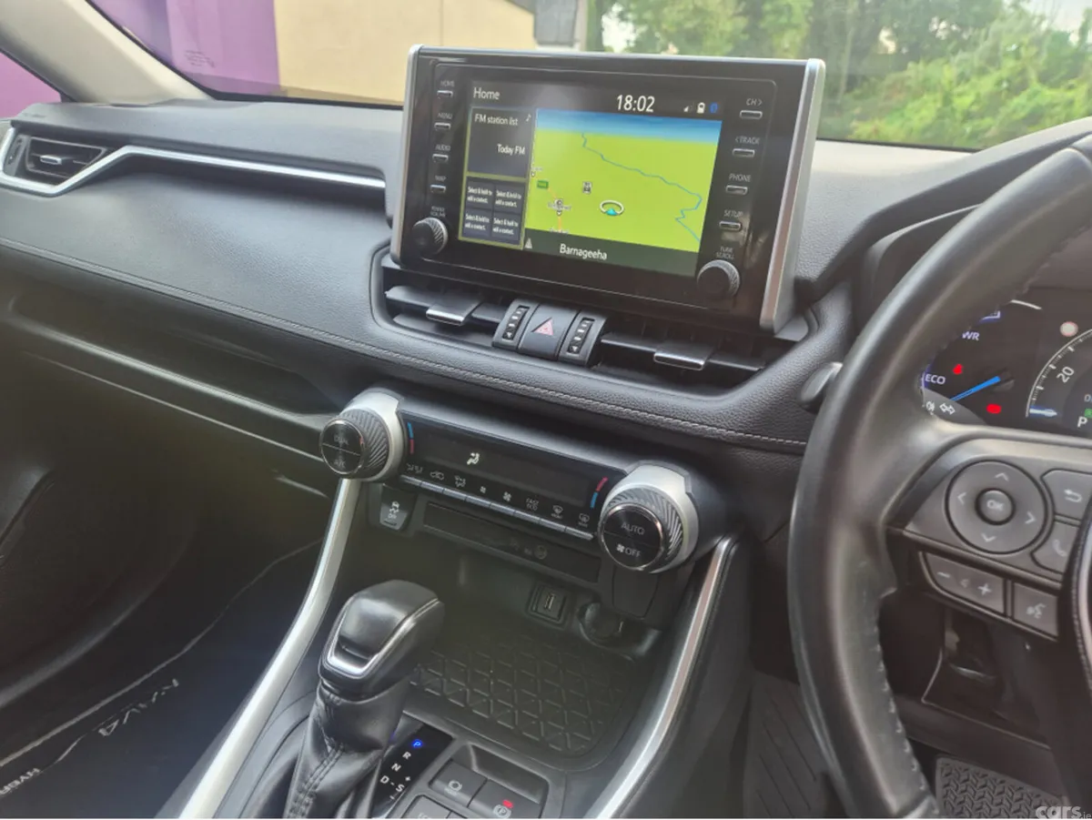 Toyota RAV4 Estate, Petrol Hybrid, 2021, Red