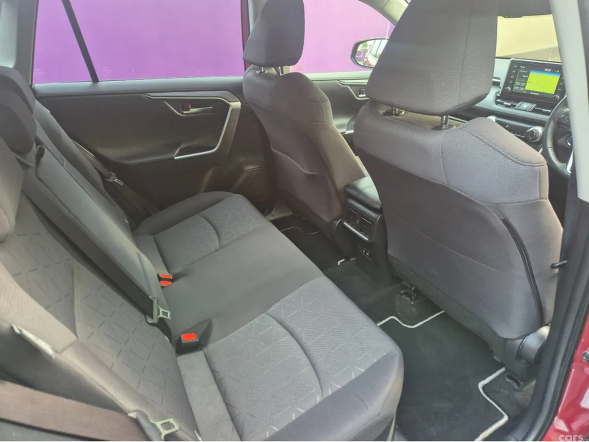 Toyota RAV4 Estate, Petrol Hybrid, 2021, Red