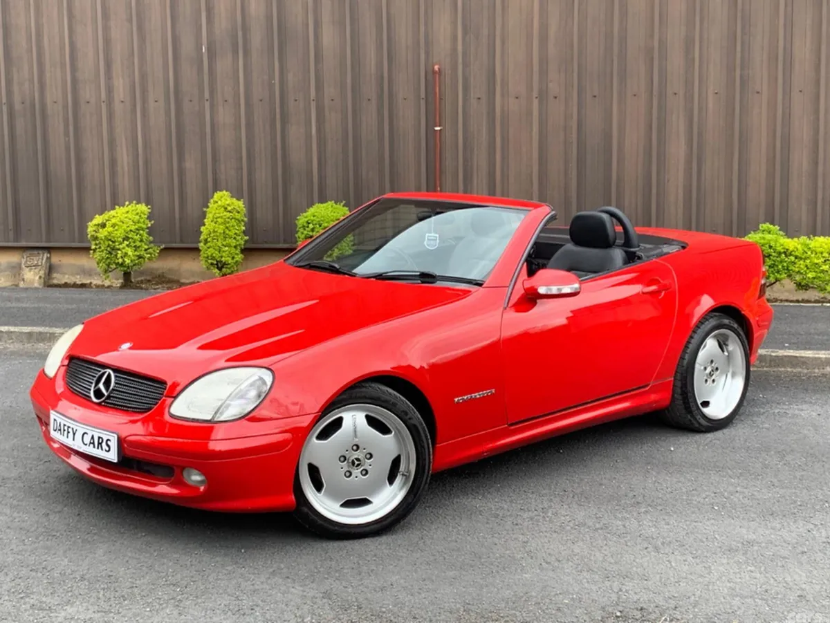 Mercedes-Benz SLK Convertible, Petrol, 2003, Red