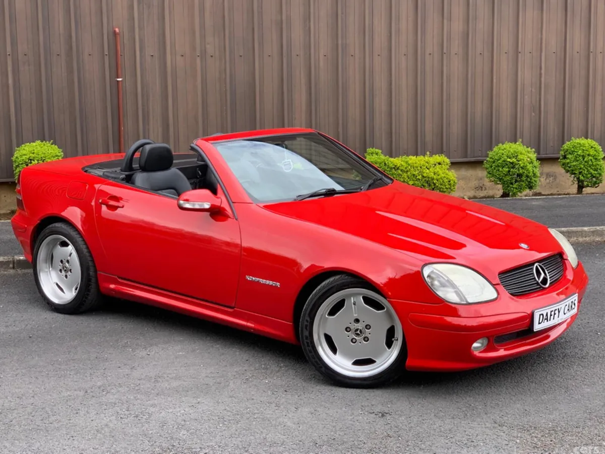 Mercedes-Benz SLK Convertible, Petrol, 2003, Red