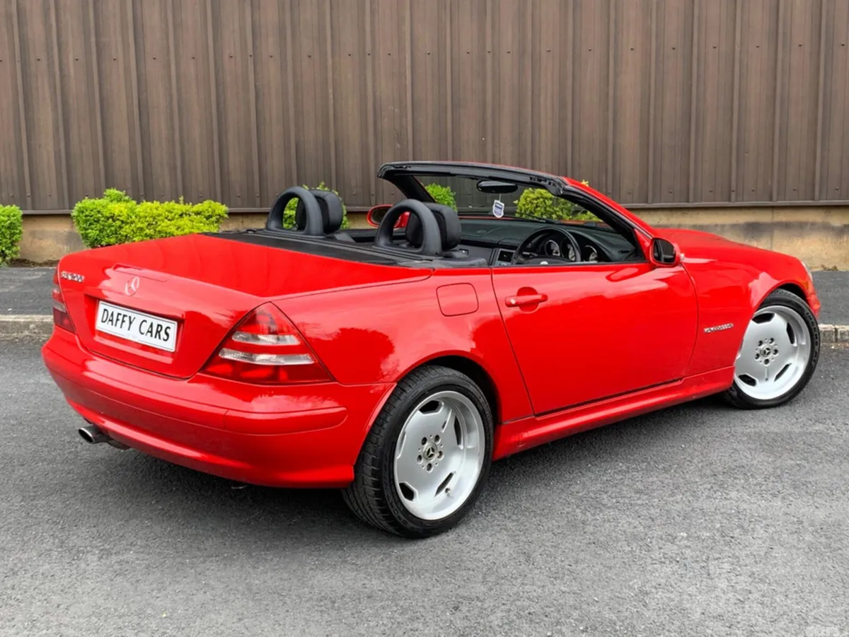 Mercedes-Benz SLK Convertible, Petrol, 2003, Red