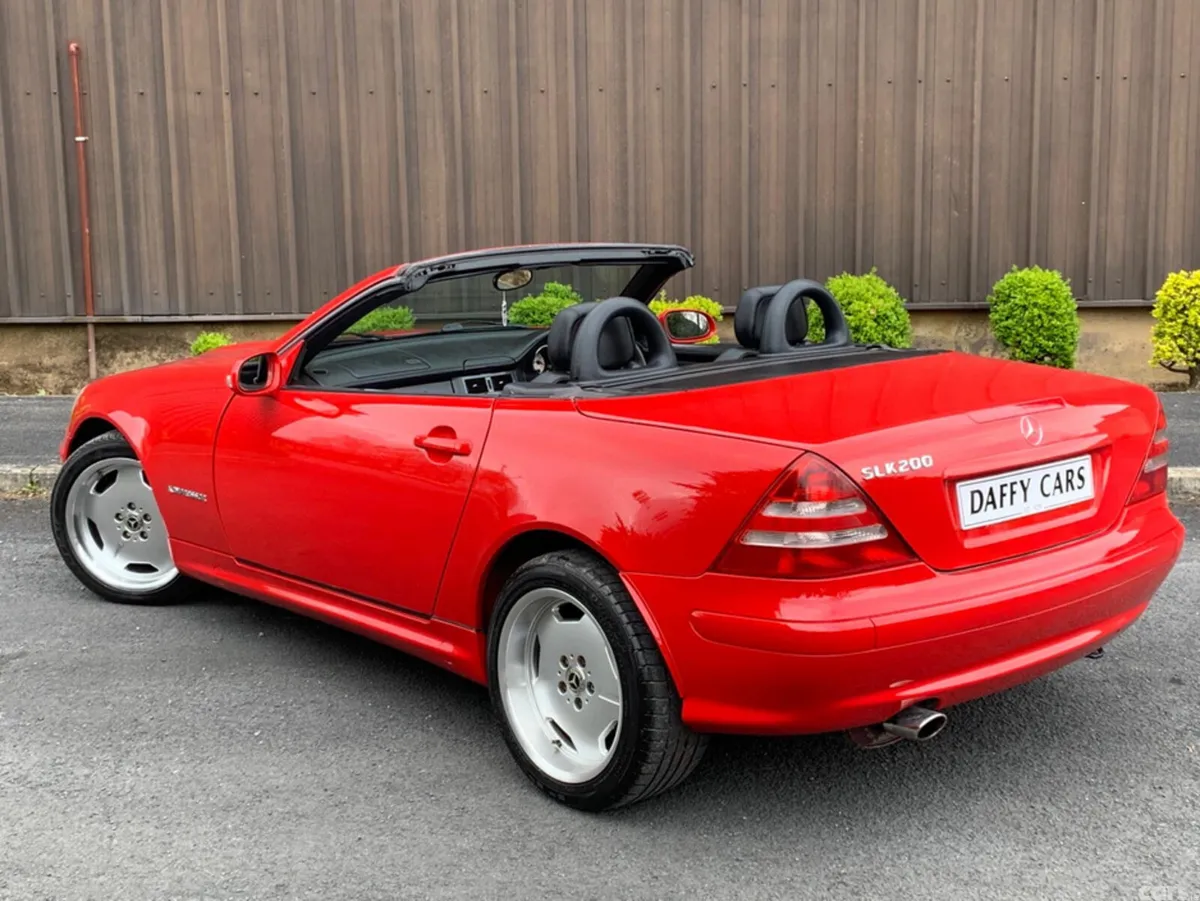 Mercedes-Benz SLK Convertible, Petrol, 2003, Red