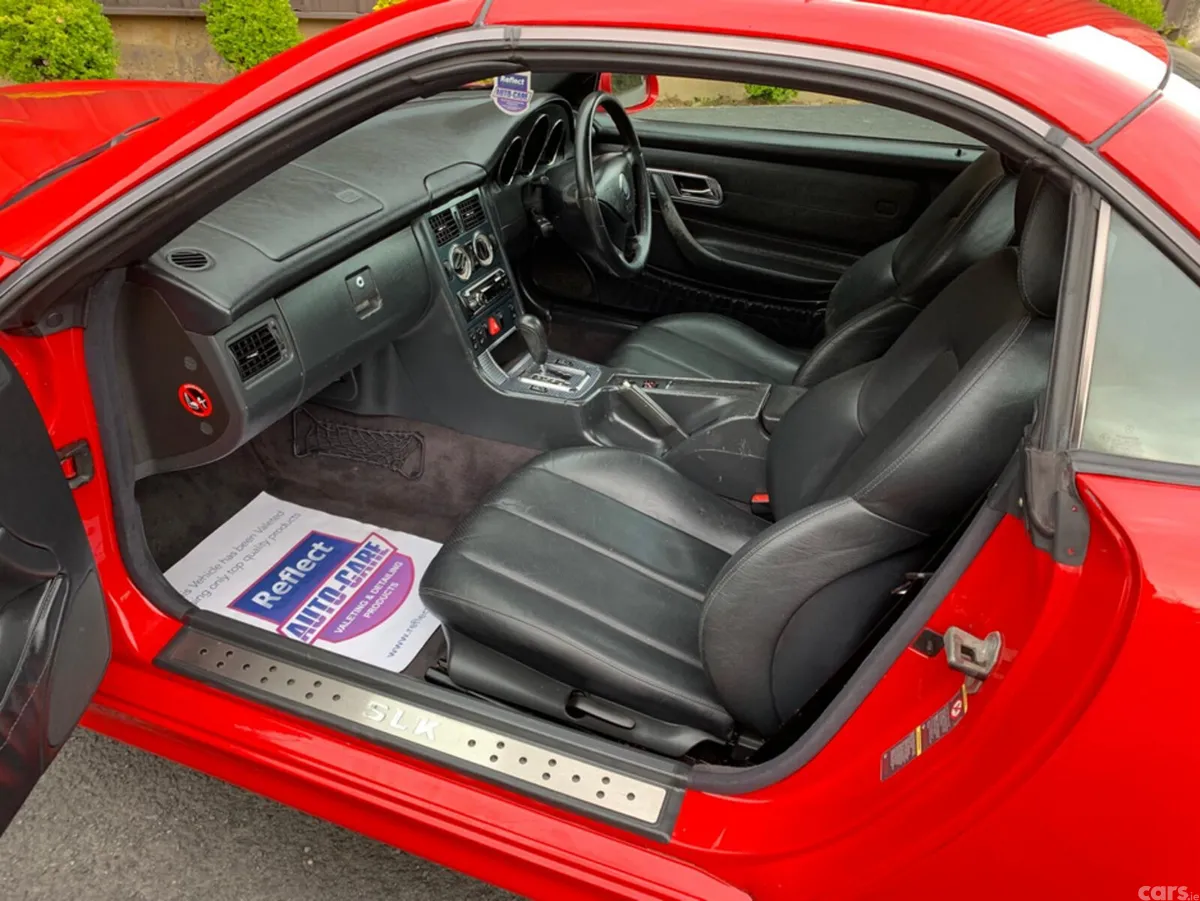 Mercedes-Benz SLK Convertible, Petrol, 2003, Red