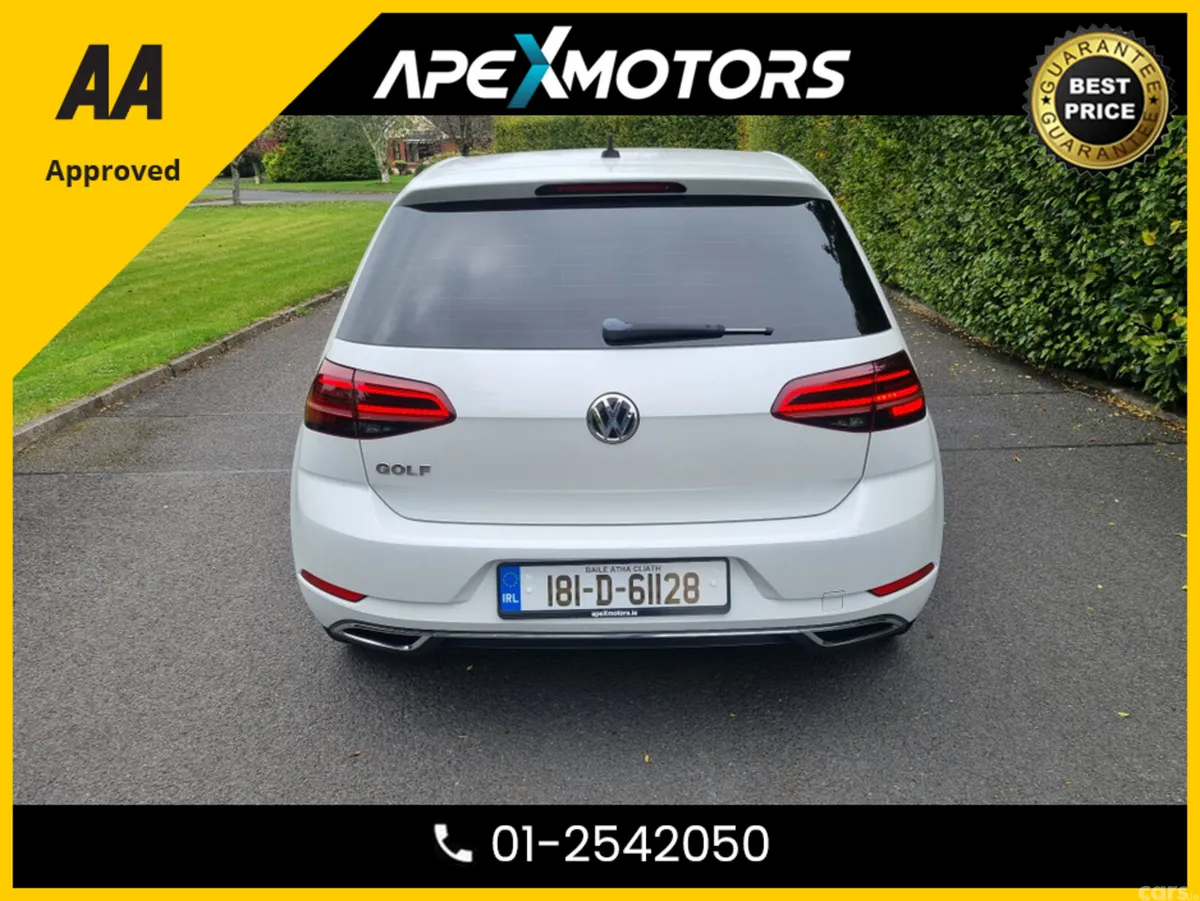 Volkswagen Golf Hatchback, Petrol, 2018, White