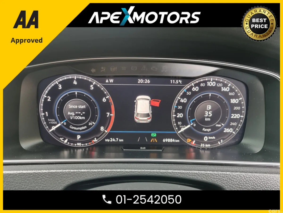 Volkswagen Golf Hatchback, Petrol, 2018, White