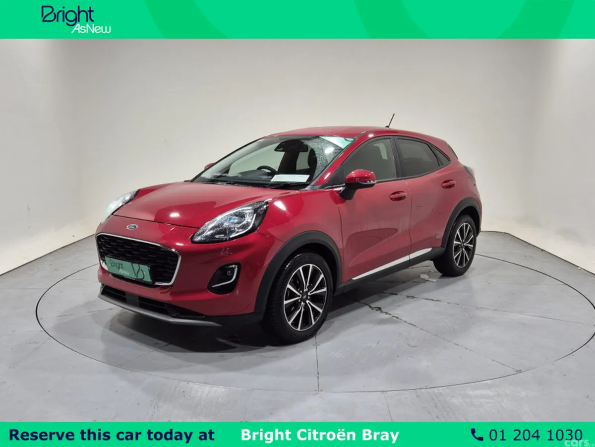 Ford Puma MPV, Petrol Hybrid, 2022, Red