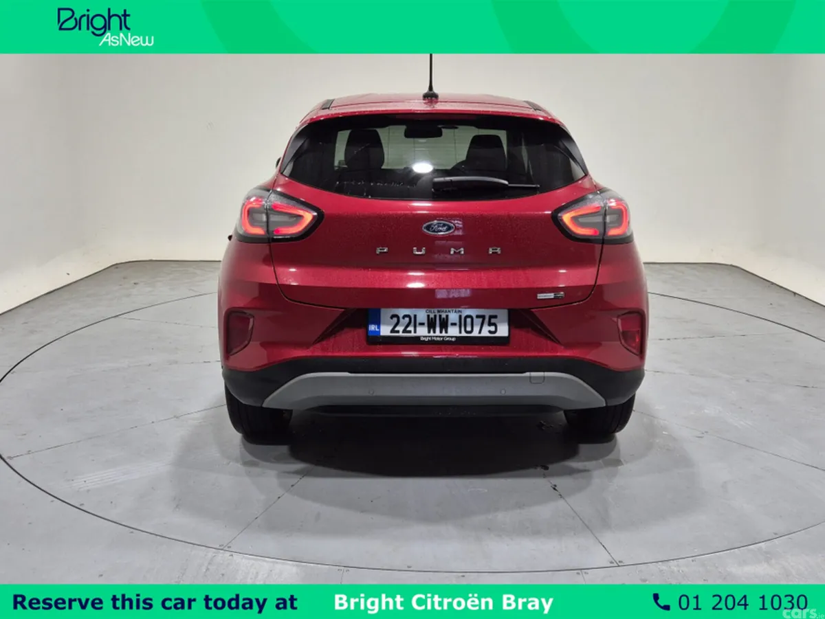 Ford Puma MPV, Petrol Hybrid, 2022, Red