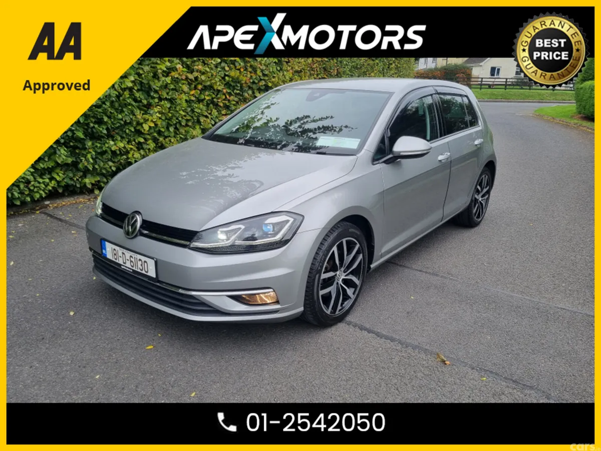 Volkswagen Golf Hatchback, Petrol, 2018, Silver